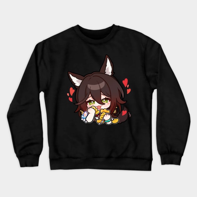 Honkai Star Rail Chibi Tingyun Crewneck Sweatshirt by HoyoStan